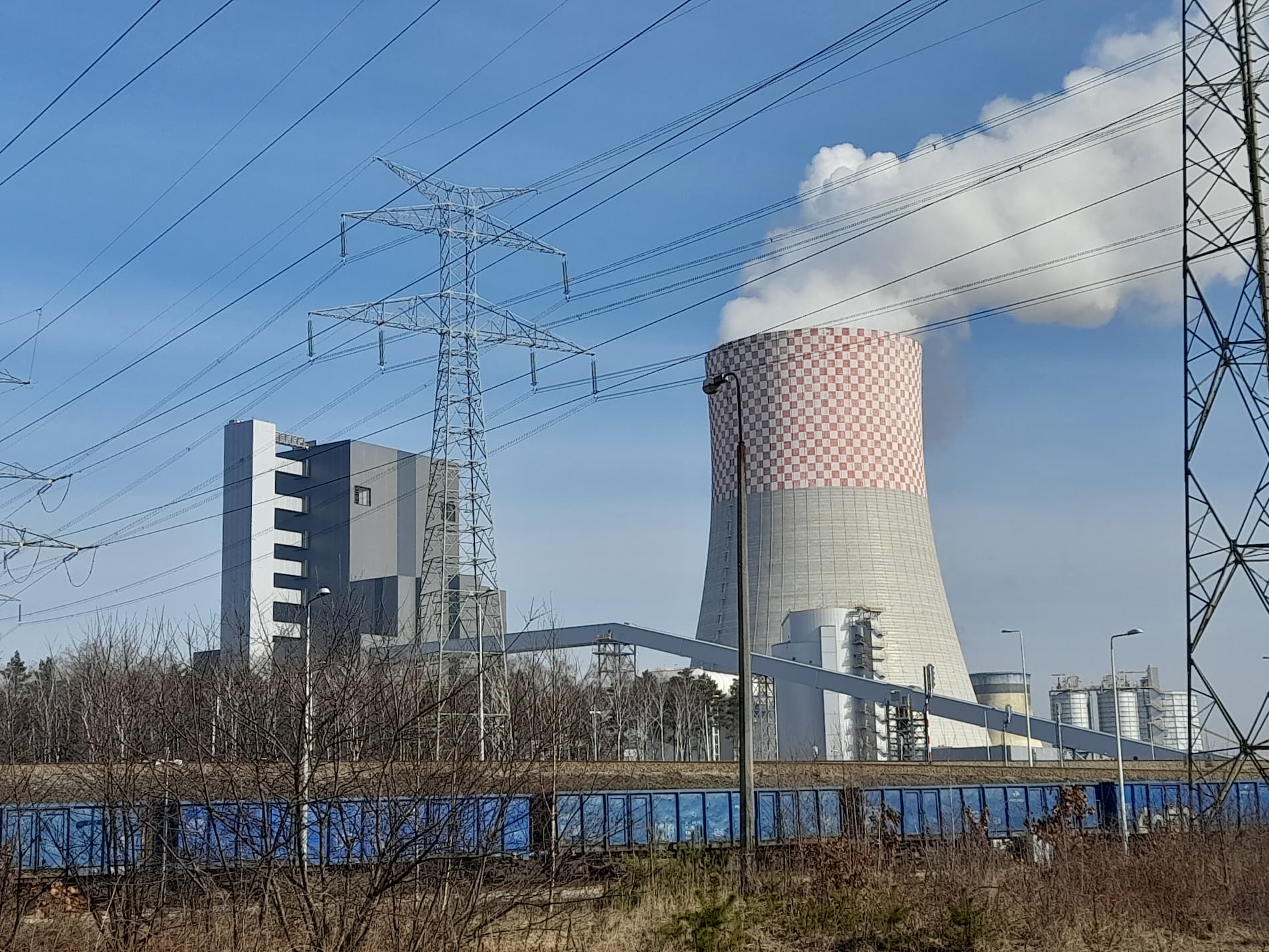 Prace w elektrowni Nowe Jaworzno